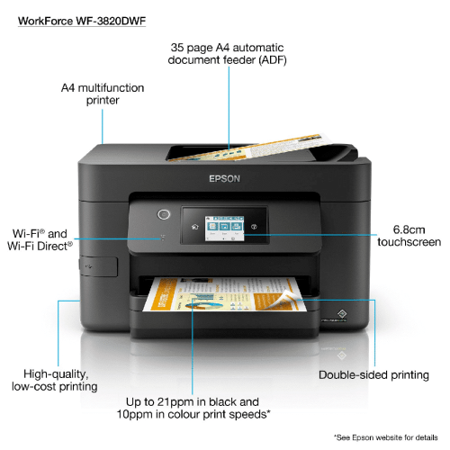 Epson Inkjet WorkForce Pro WF-3820DWF